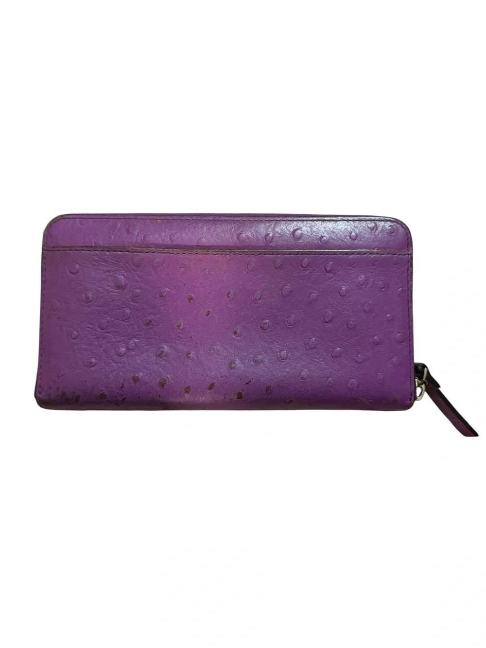kate spade Purple Zip Wallet with Bow Detail